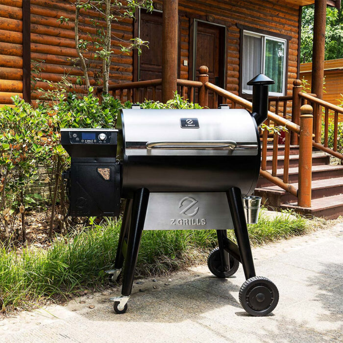 Пеллетный гриль Z Grills 700 WiFi