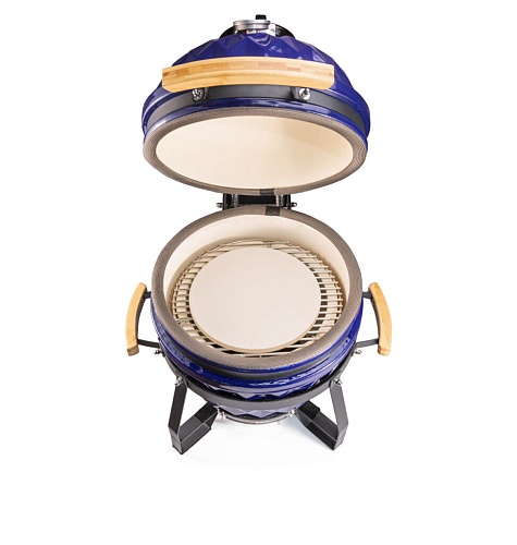 Керамический гриль Diamond Egg S Синий Керамический гриль Diamond Egg S Синий