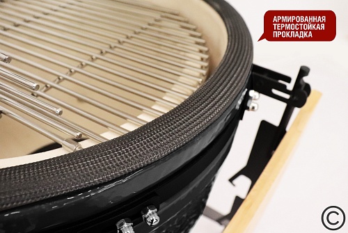 Керамический гриль SG24 PRO CFG 61 СМ / 24 ДЮЙМА (ЧЁРНЫЙ) Керамический гриль SG24 PRO CFG 61 СМ / 24 ДЮЙМА (ЧЁРНЫЙ)