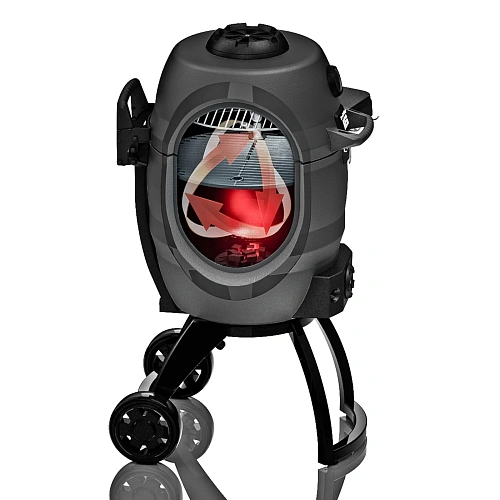 Угольный гриль коптильня Broil King KEG 5000 Чёрный Угольный гриль коптильня Broil King KEG 5000 Чёрный