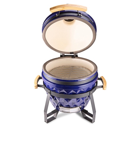 Керамический гриль Diamond Egg S Синий Керамический гриль Diamond Egg S Синий